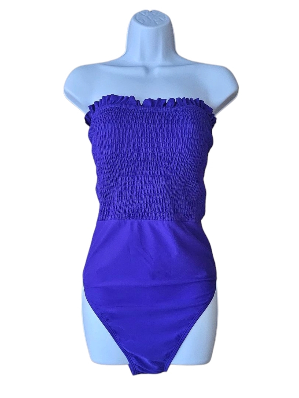 NWT Decree Strapless One Piece Swimsuit w/ Removable Straps